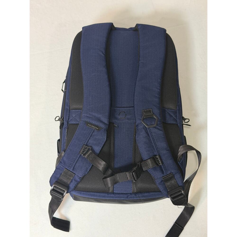 NWT Solgaard Backpack Shore-tex The Endeavor Mini Daypack Carry On Navy Blue - Picture 6 of 7